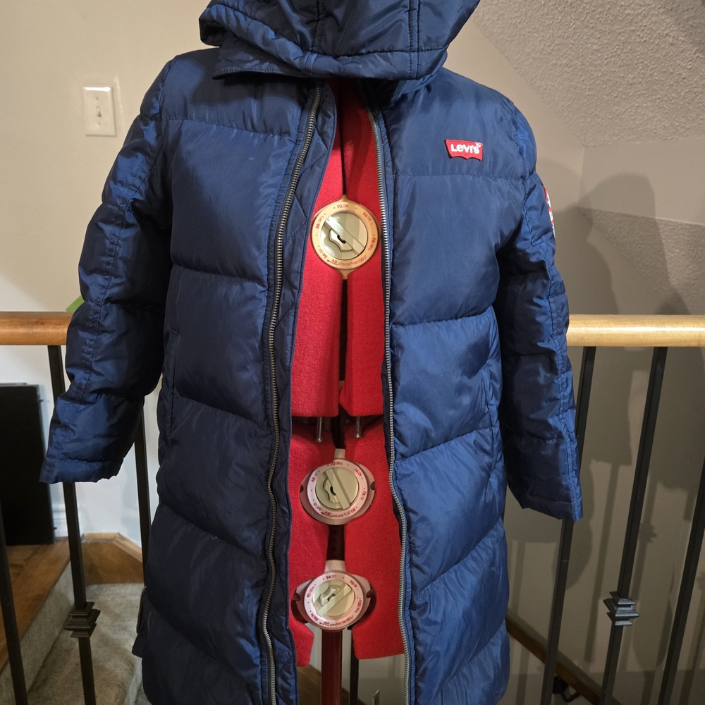 Levi's Blue Puffer Jacket